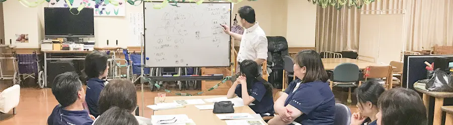 生きがいサポートプロジェクト 発表の様子